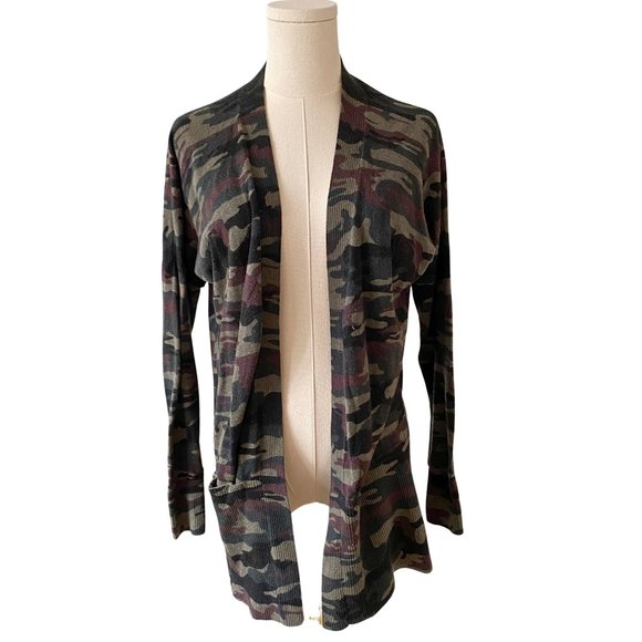 Sanctuary Relaxed Camo Sweater (XS) - Picture 1 of 11